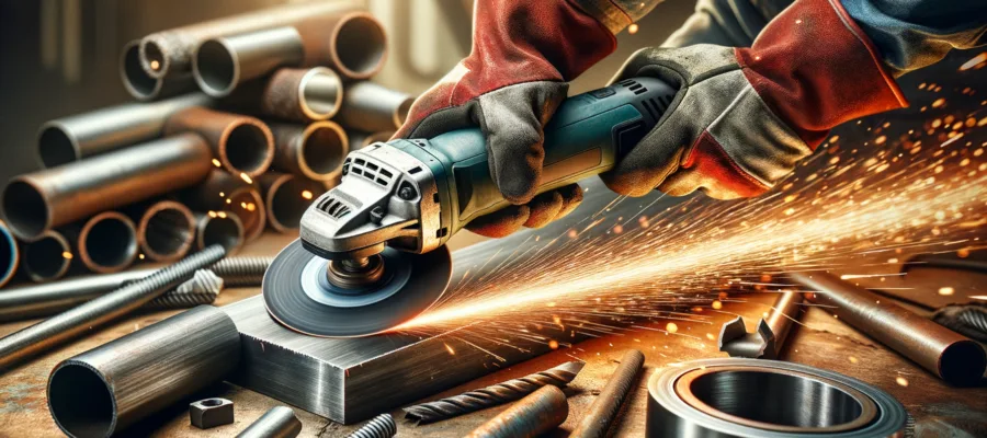 Winkelschleifer Metall schneiden: Techniken fuer Stahl, Edelstahl und Rohre