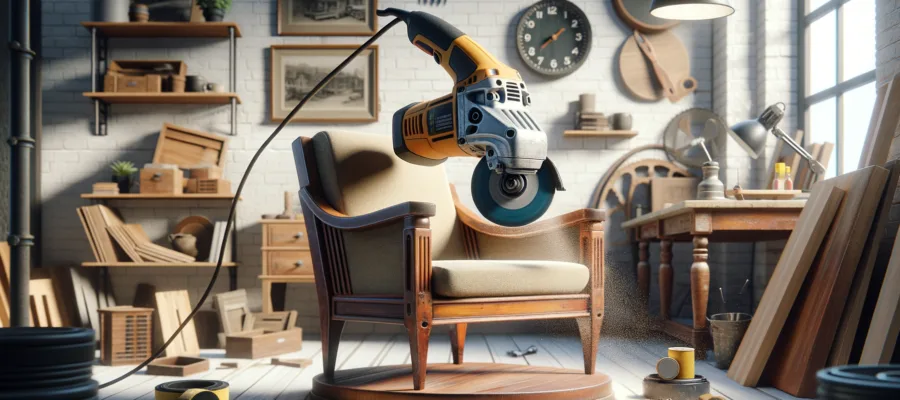Winkelschleifer Upcycling: Alte Moebel neu gestalten mit Schleif- und Trenntechniken