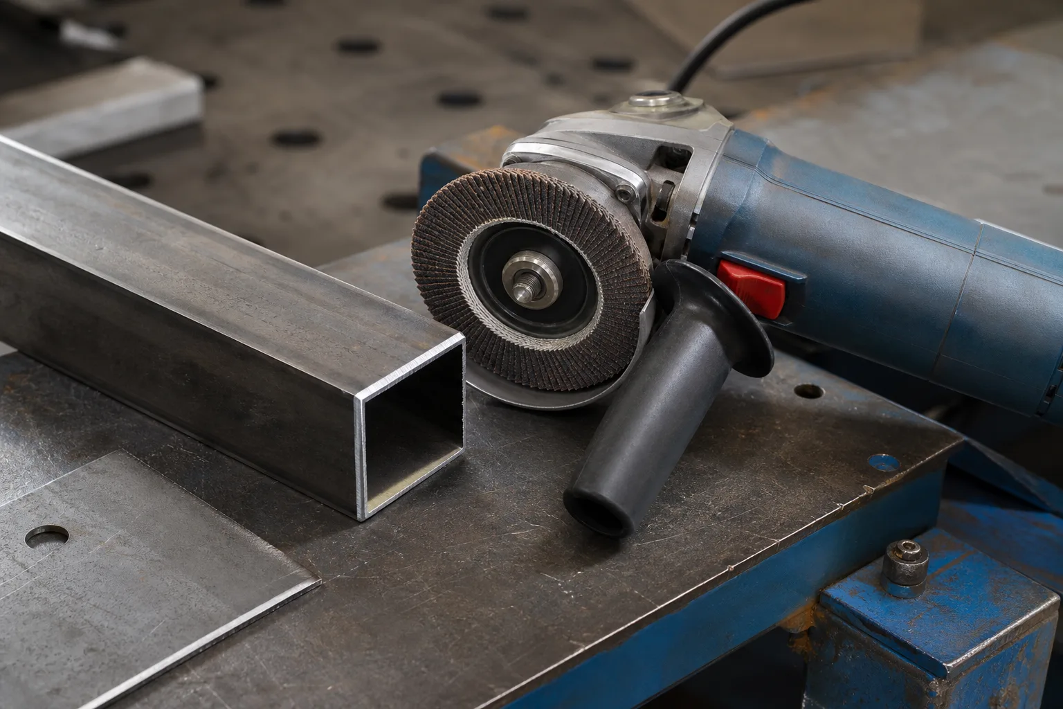Winkelschleifer Entgraten von Metallkanten: effektive Techniken
