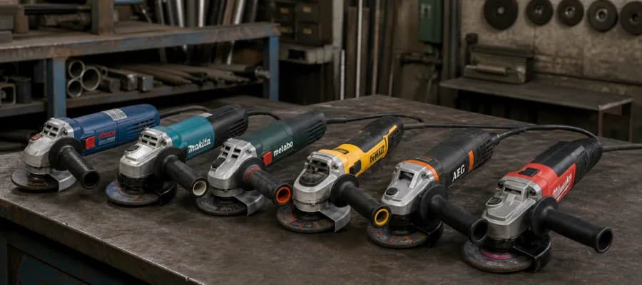 Winkelschleifer Markenvergleich: Bosch, Makita, Metabo und weitere Marken im Test