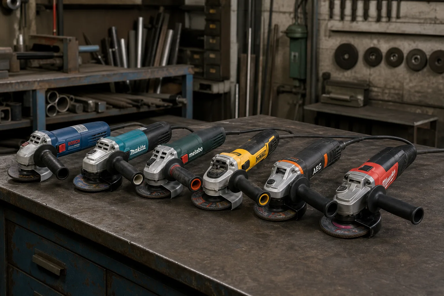 Winkelschleifer Markenvergleich: Bosch, Makita, Metabo und weitere Marken im Test